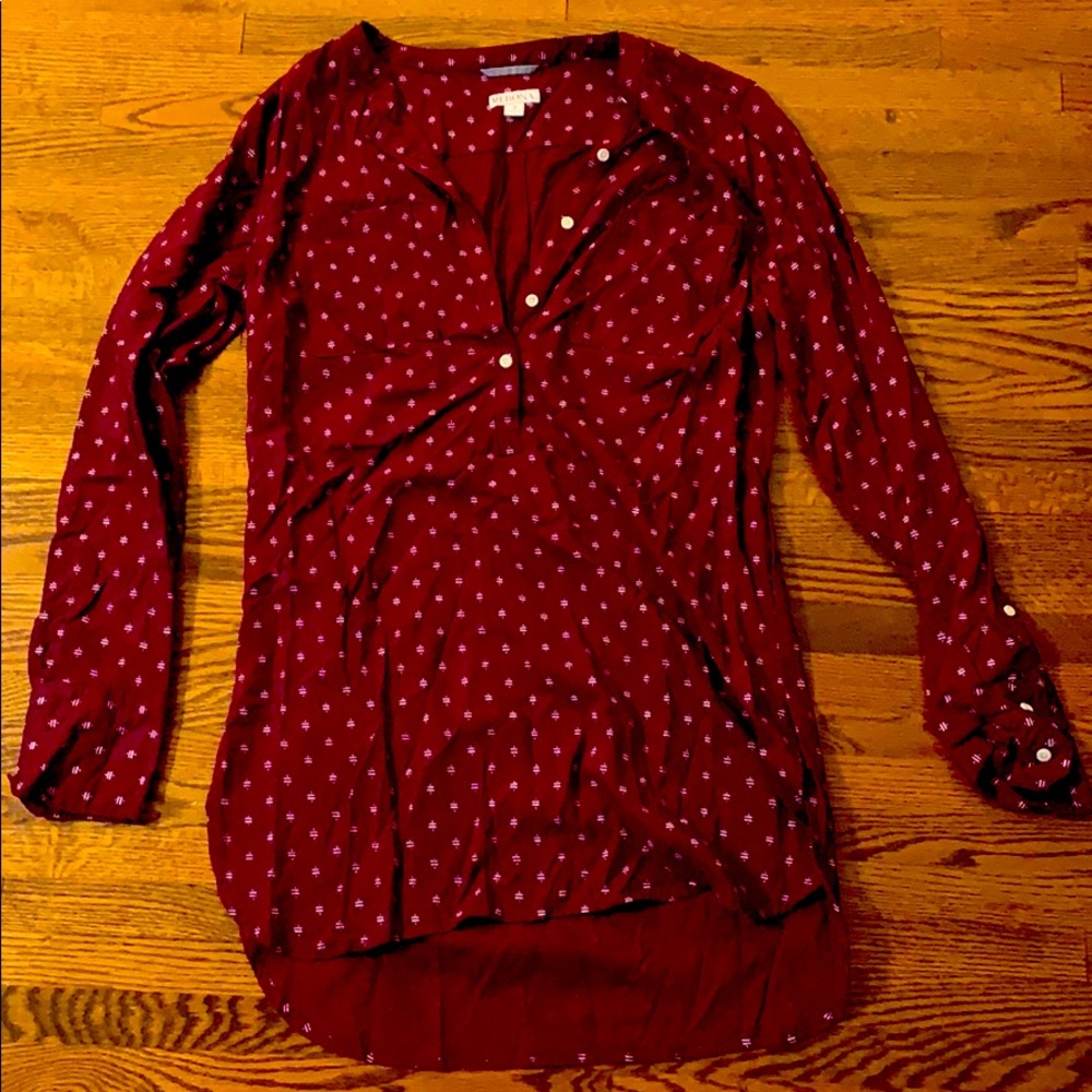Long sleeve blouse